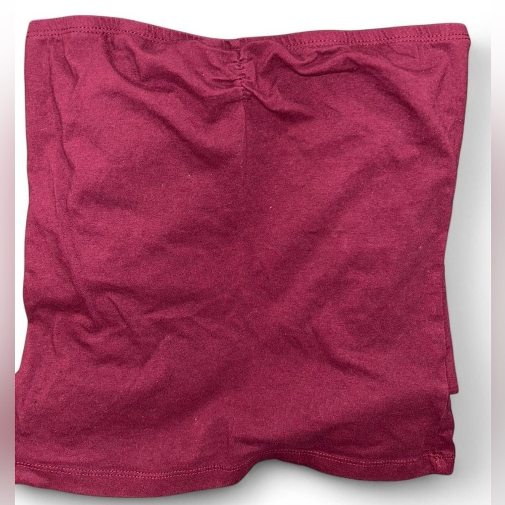Ambiance | Burgundy Tube-Top